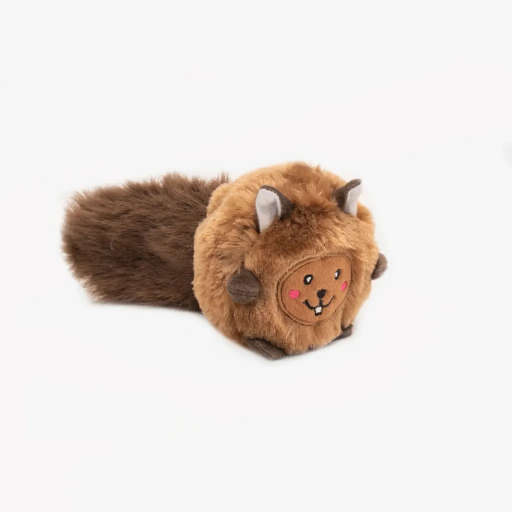 ZippyPaws Bushy Throw Squirrel Dog Toy - Image 2