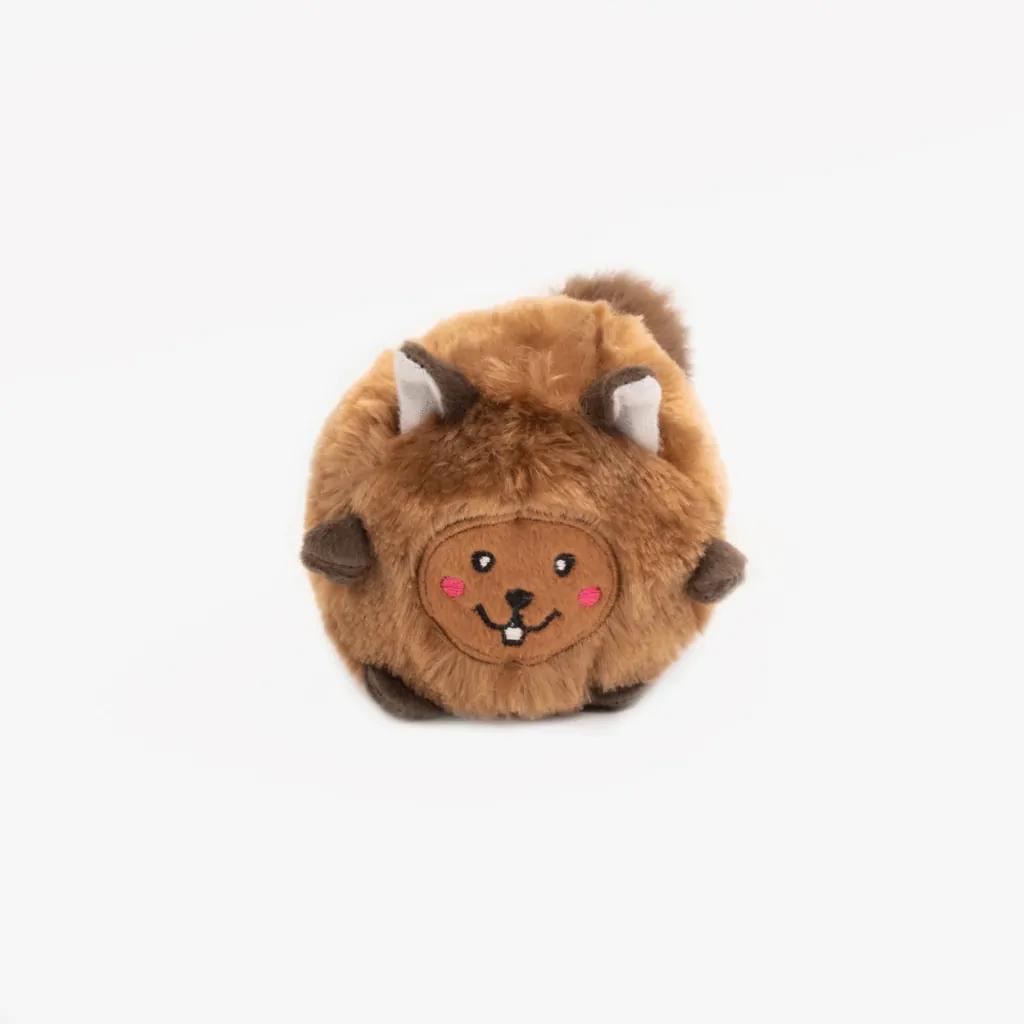 ZippyPaws Bushy Throw Squirrel Dog Toy - Image 3