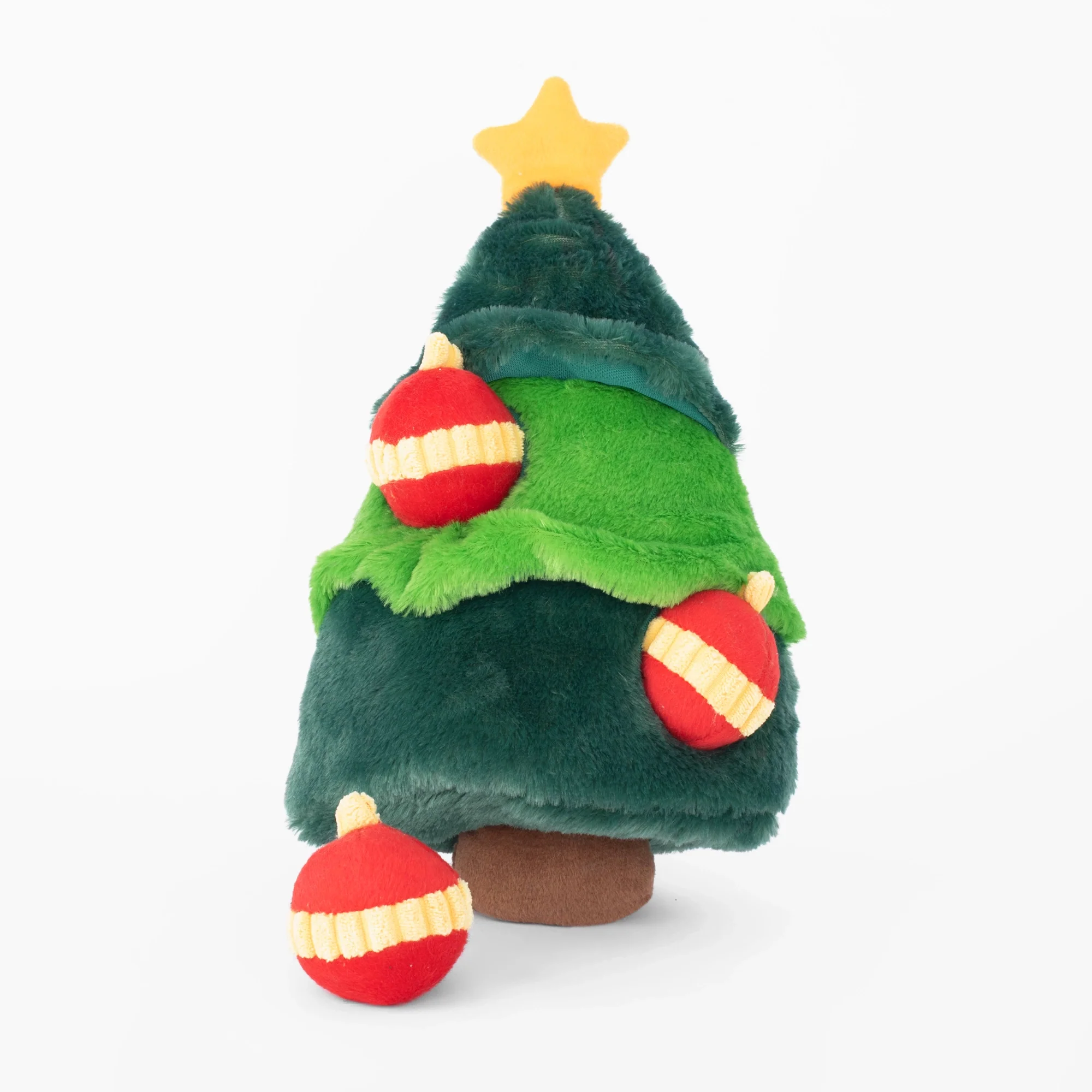 ZippyPaws Christmas Burrow Dog Toy - Christmas Tree
