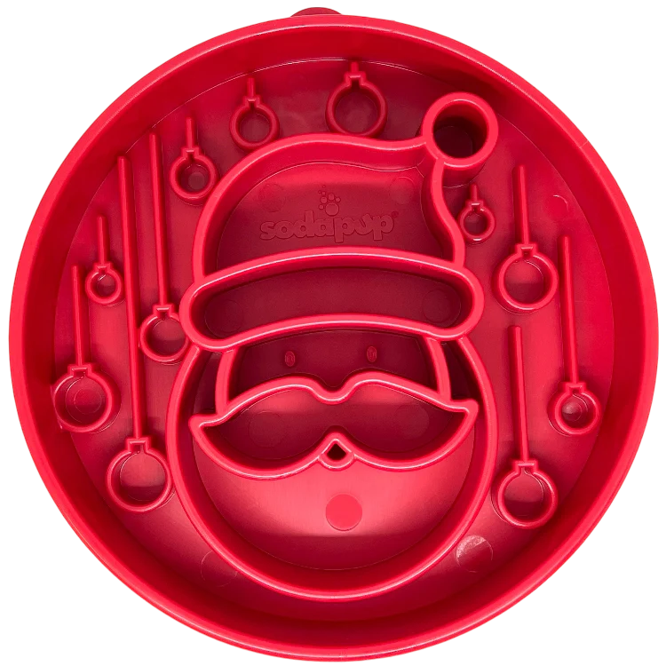 SodaPup Santa Design Slow Feeder