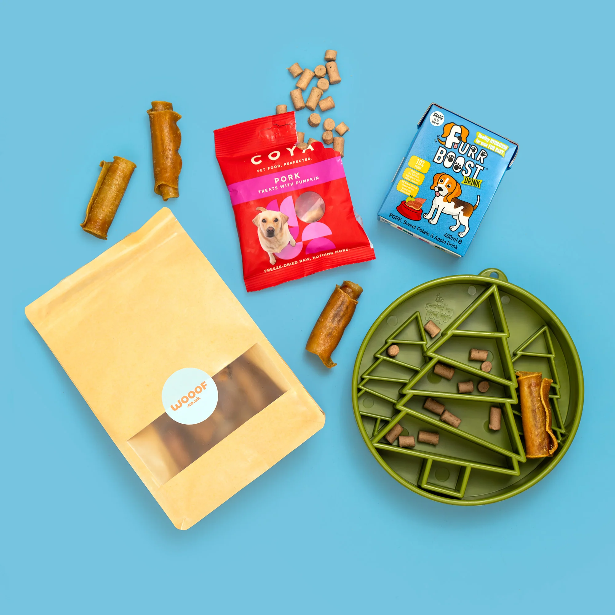 WOOOF Own Christmas Dinner Dog Gift Bundle - Image 5