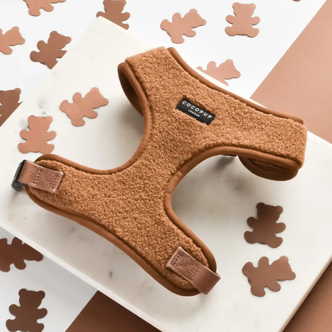 Cocopup London Fluffy Teddy Dog Harness - Image 2
