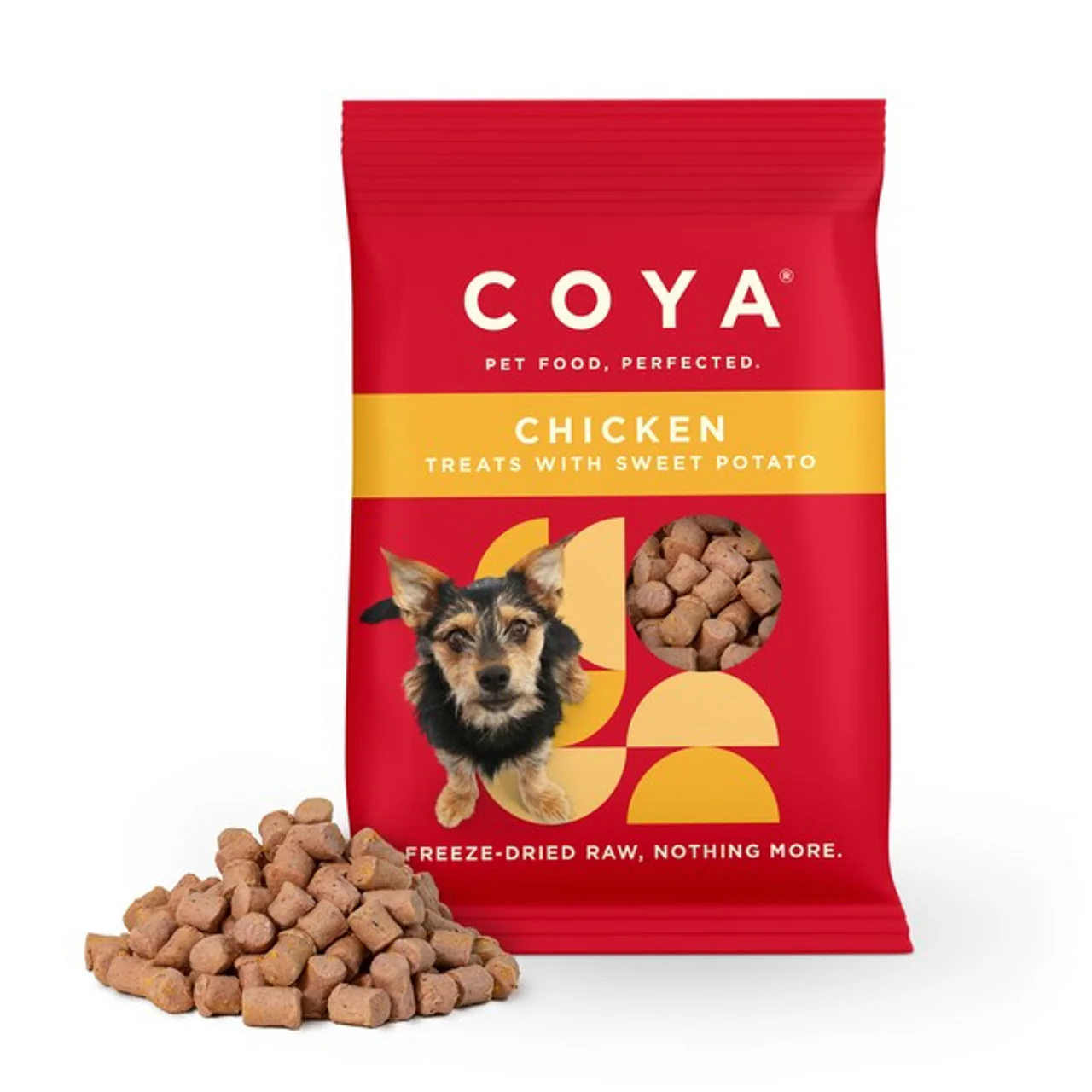 COYA Adult Dog Food Treats, Freeze-Dried Raw - 40g - Pork, Turkey, Chicken, Beef - Image 3