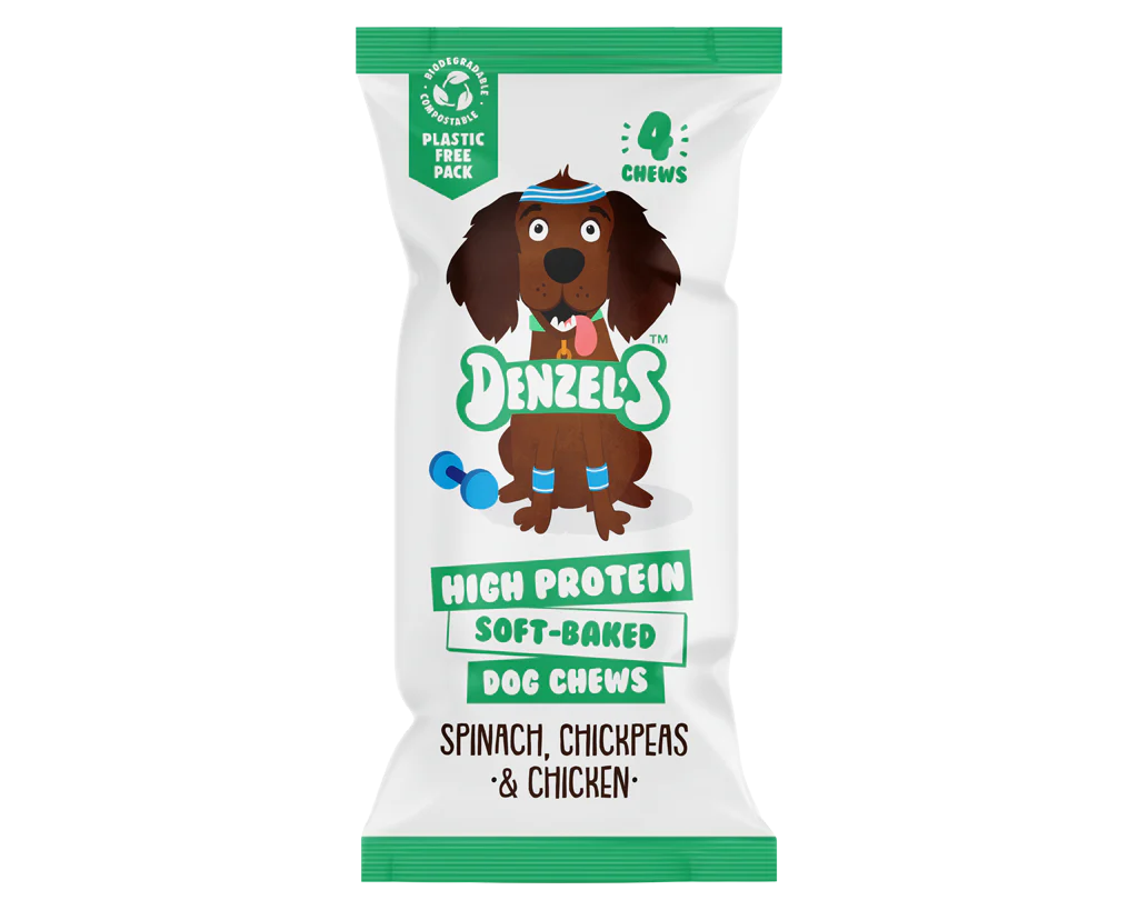 Denzel's High Protein Soft-Baked Bars, Dog Chews