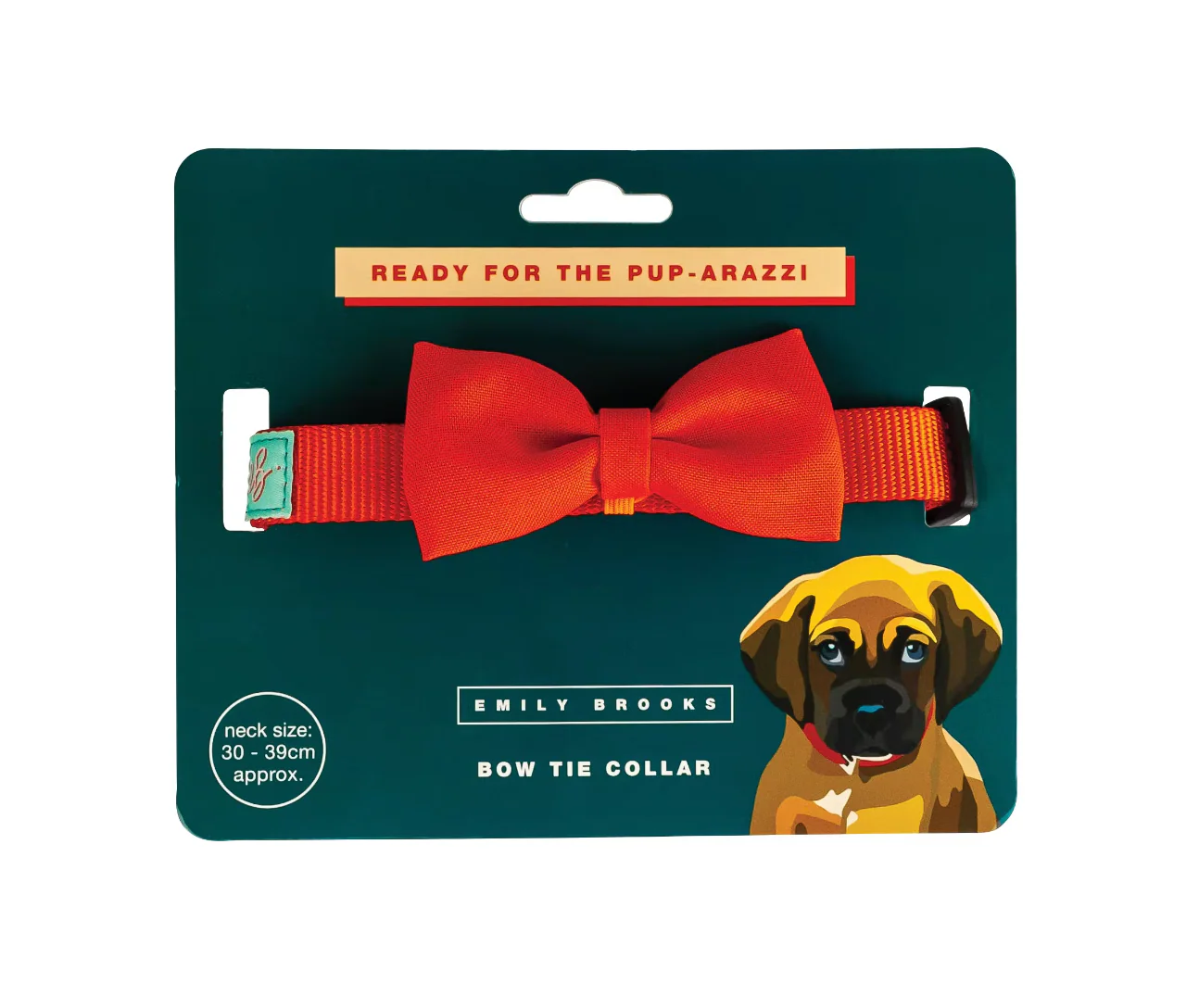 Dog Red Bow Tie & Collar - Image 2