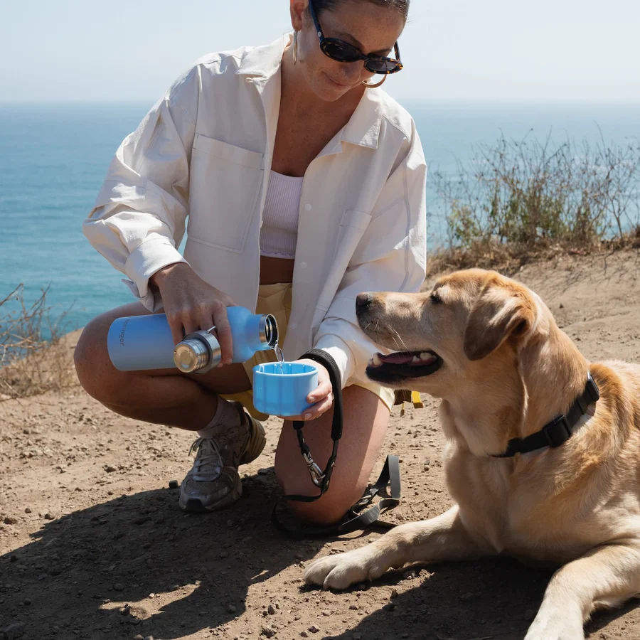 Dog & Me Thermos Water Bottle with Dog Bowl - Image 9