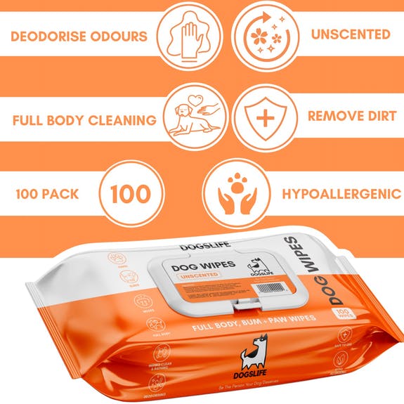 DogsLife Biodegradable Multi-Purpose Dog Wipes - Image 5