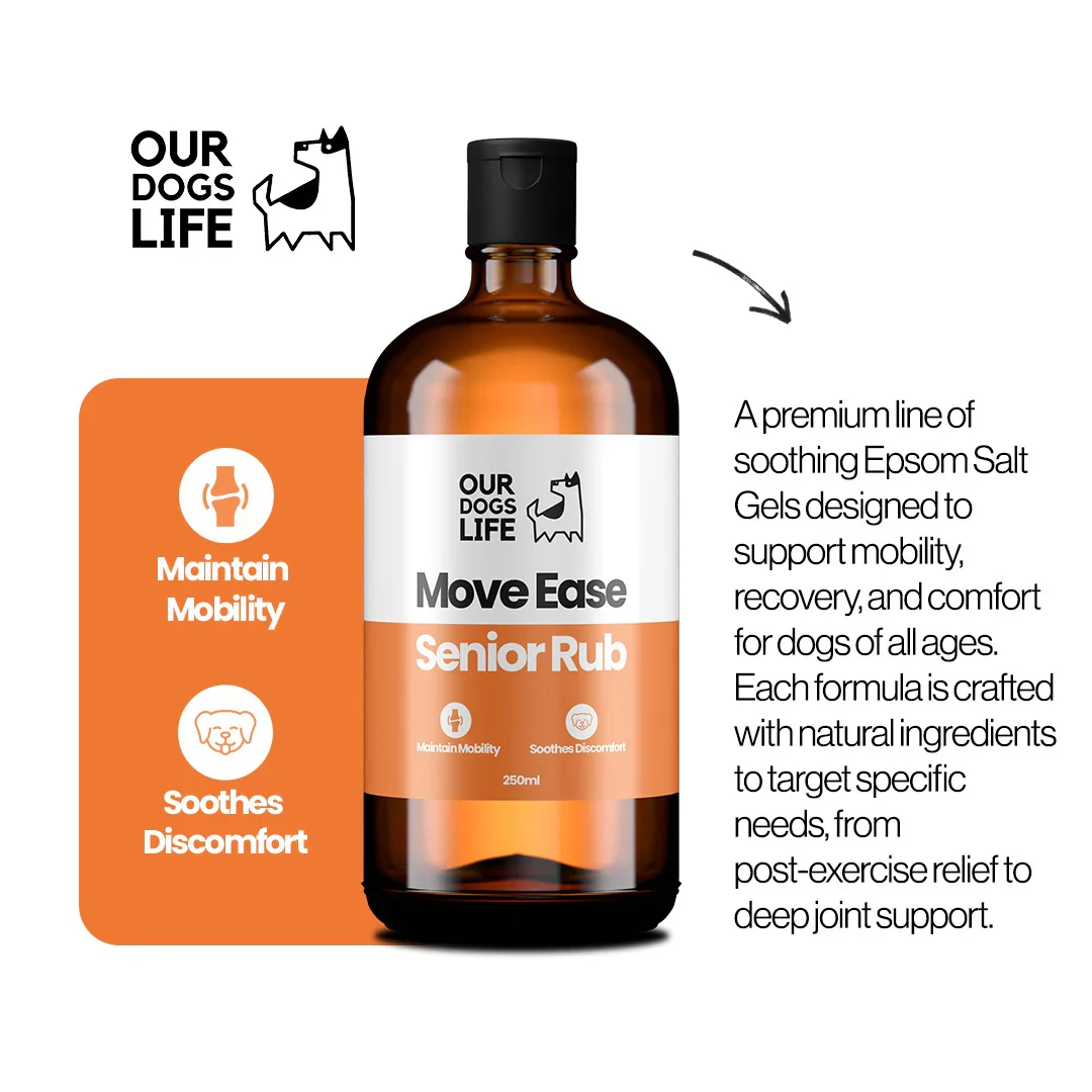 DogsLife Senior Dog Epsom Salt Deep Relief Gel️ Rub - 250ml - Image 3