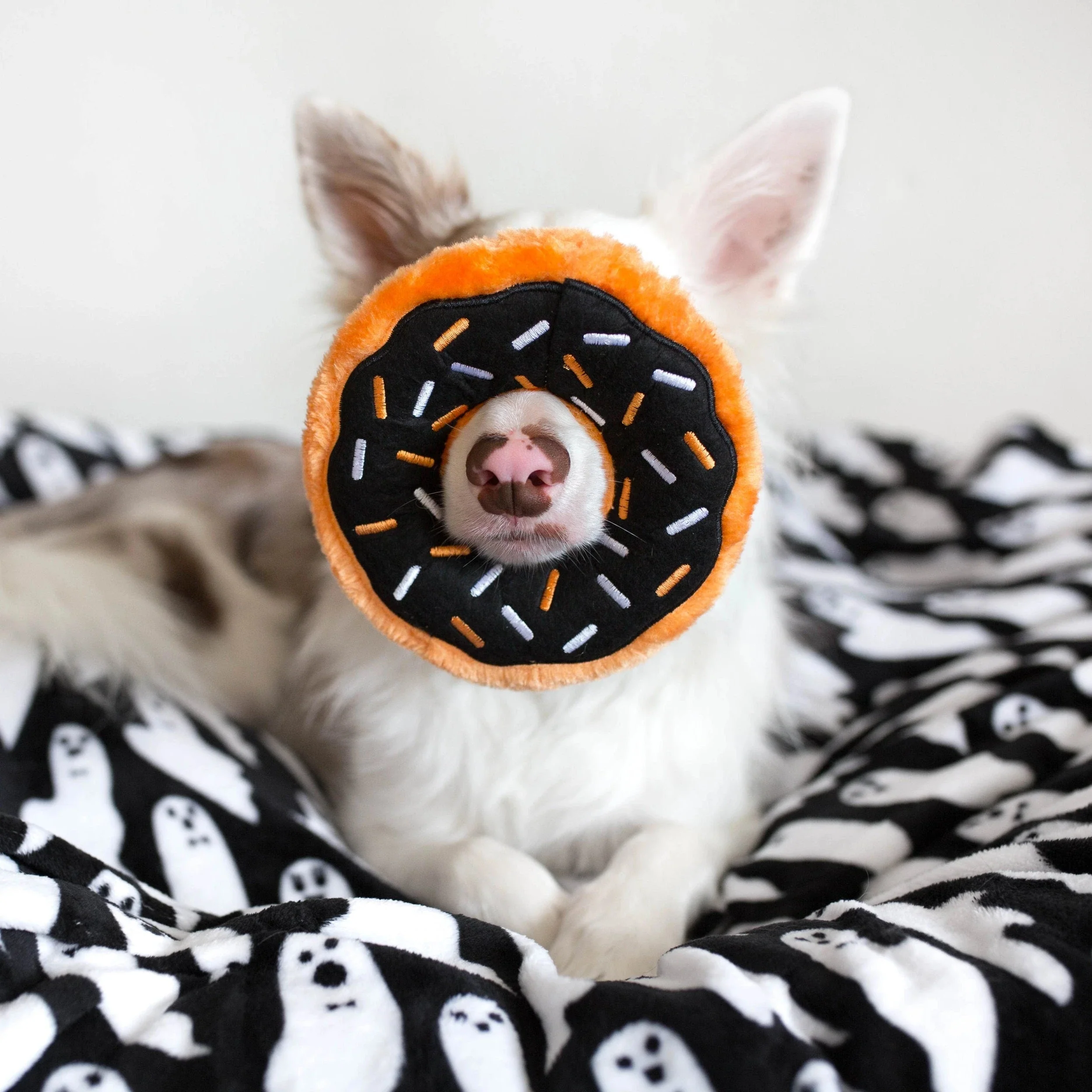 ZippyPaws Donutz Dog Toy - Pumpkin Spice - Image 4