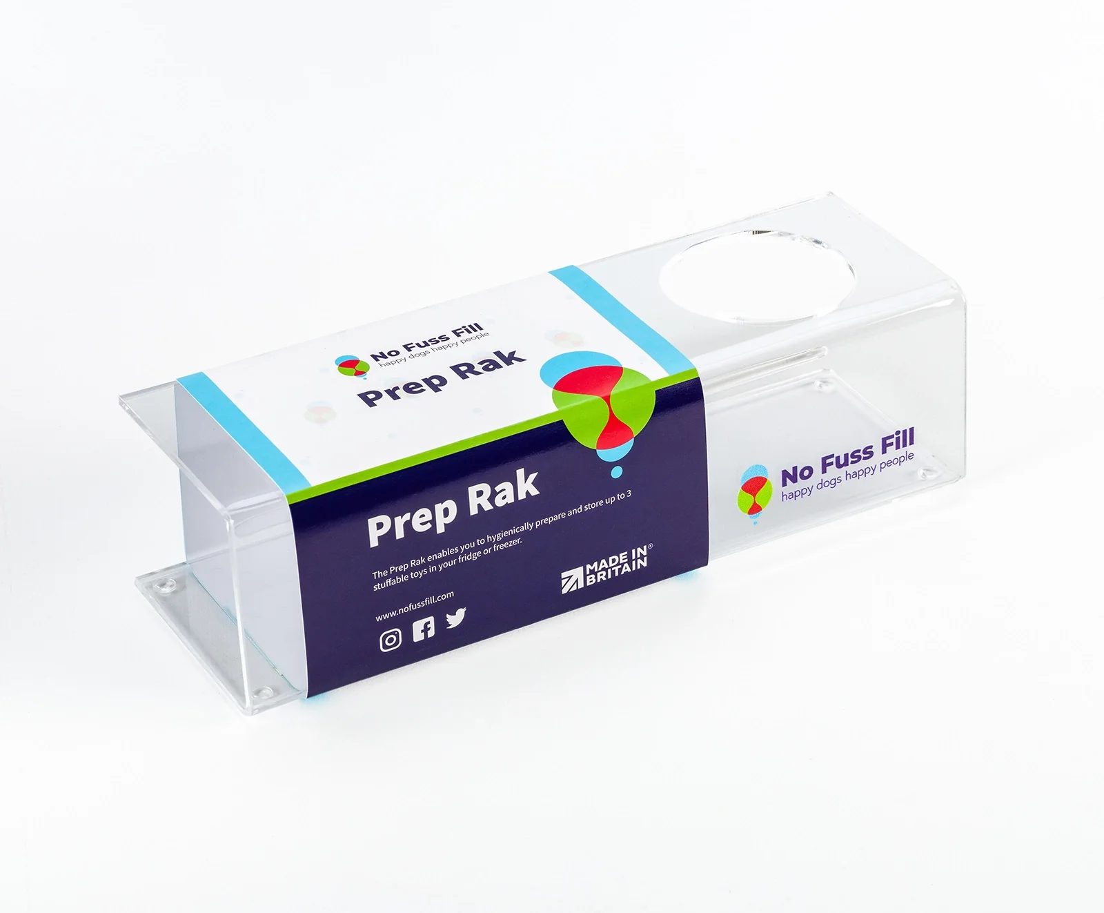 No Fuss Fill Enrichment Toy Prep & Storage Rack - Image 4