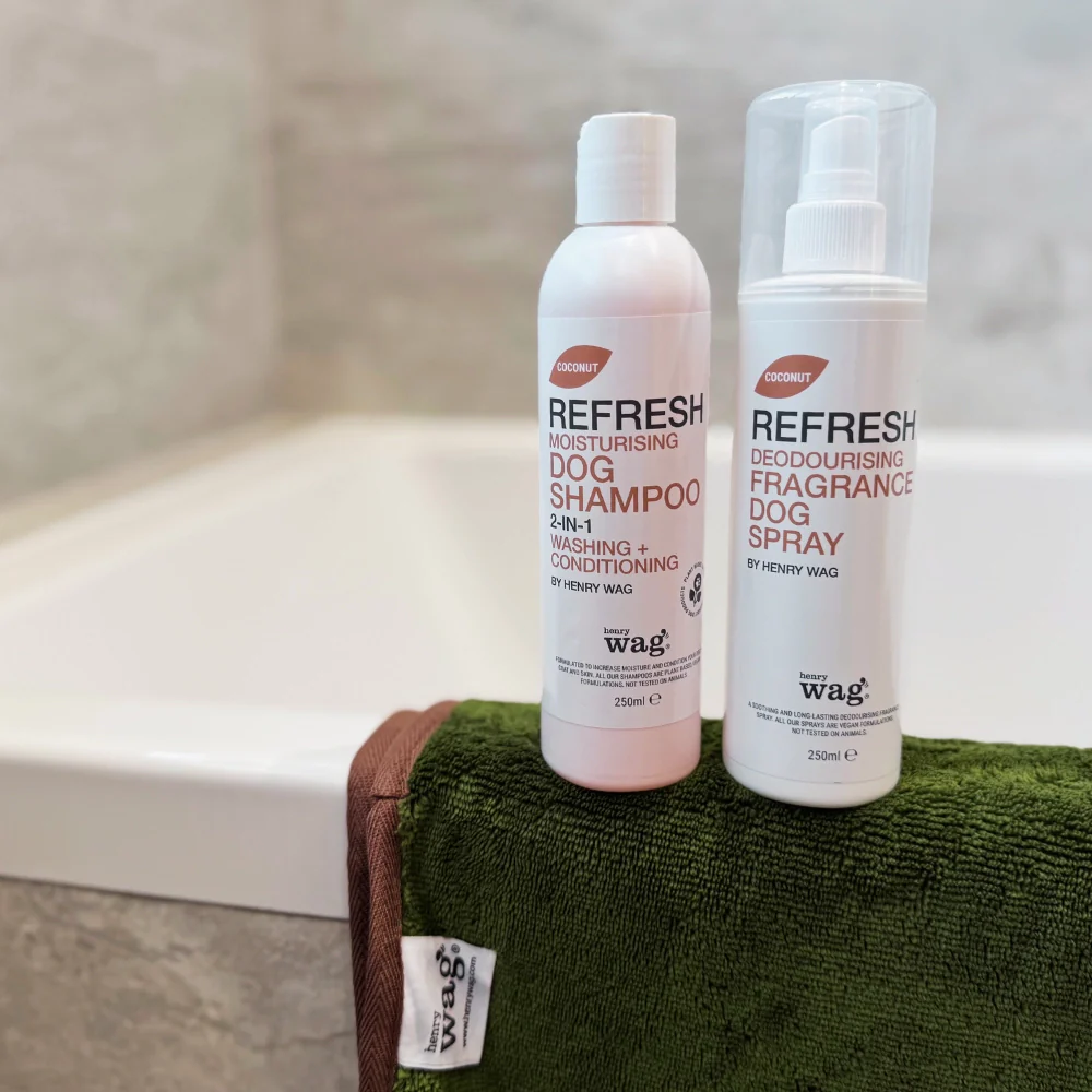 Henry Wag Moisturising 2 in 1 Coconut Dog Shampoo & Conditioner - 250ml - Image 2