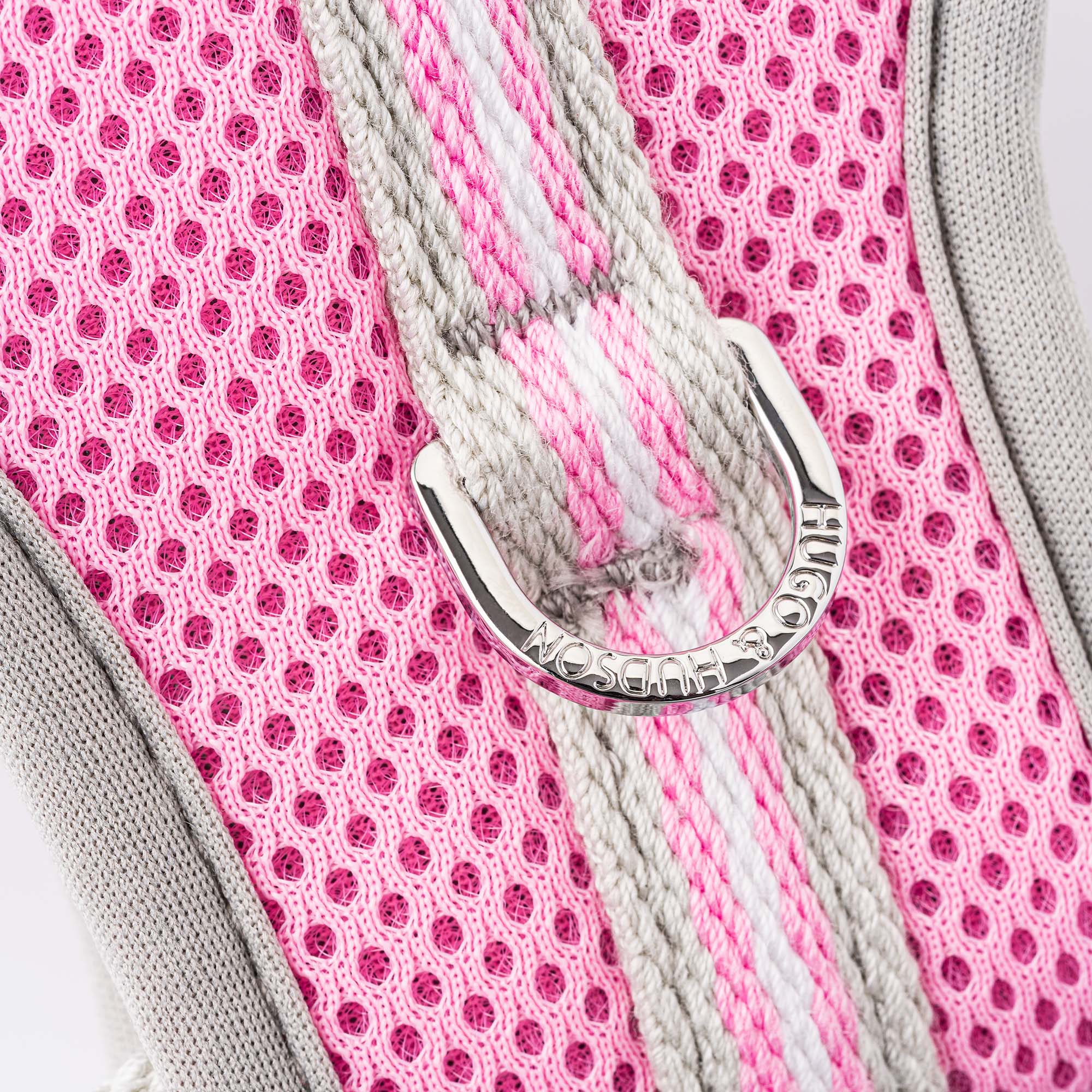 Hugo & Hudson Pink Breathable Mesh Harness for Dogs - Image 7