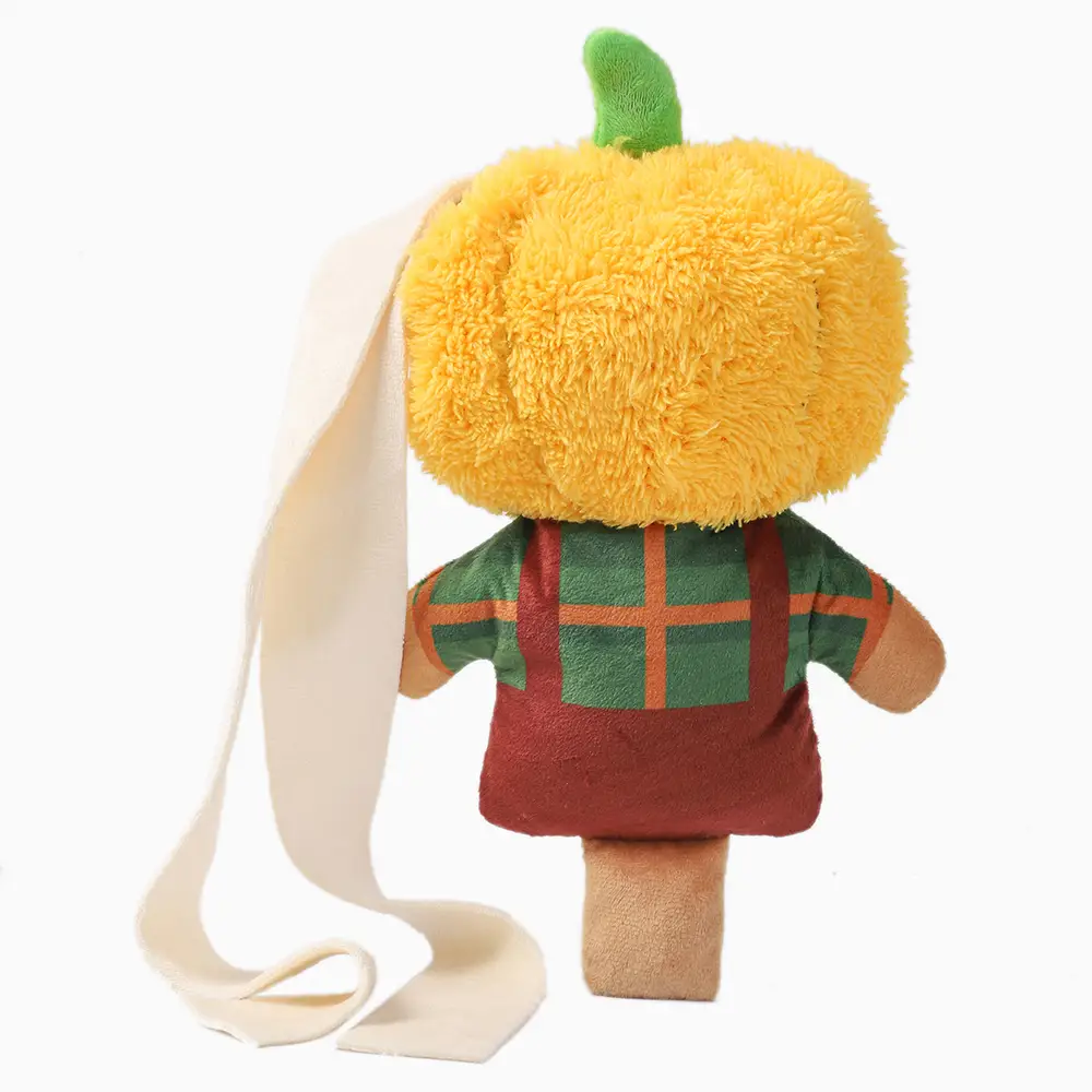 Hugsmart Halloween Scarecrow Plush Treat Dispenser Toy for Dogs - Image 3