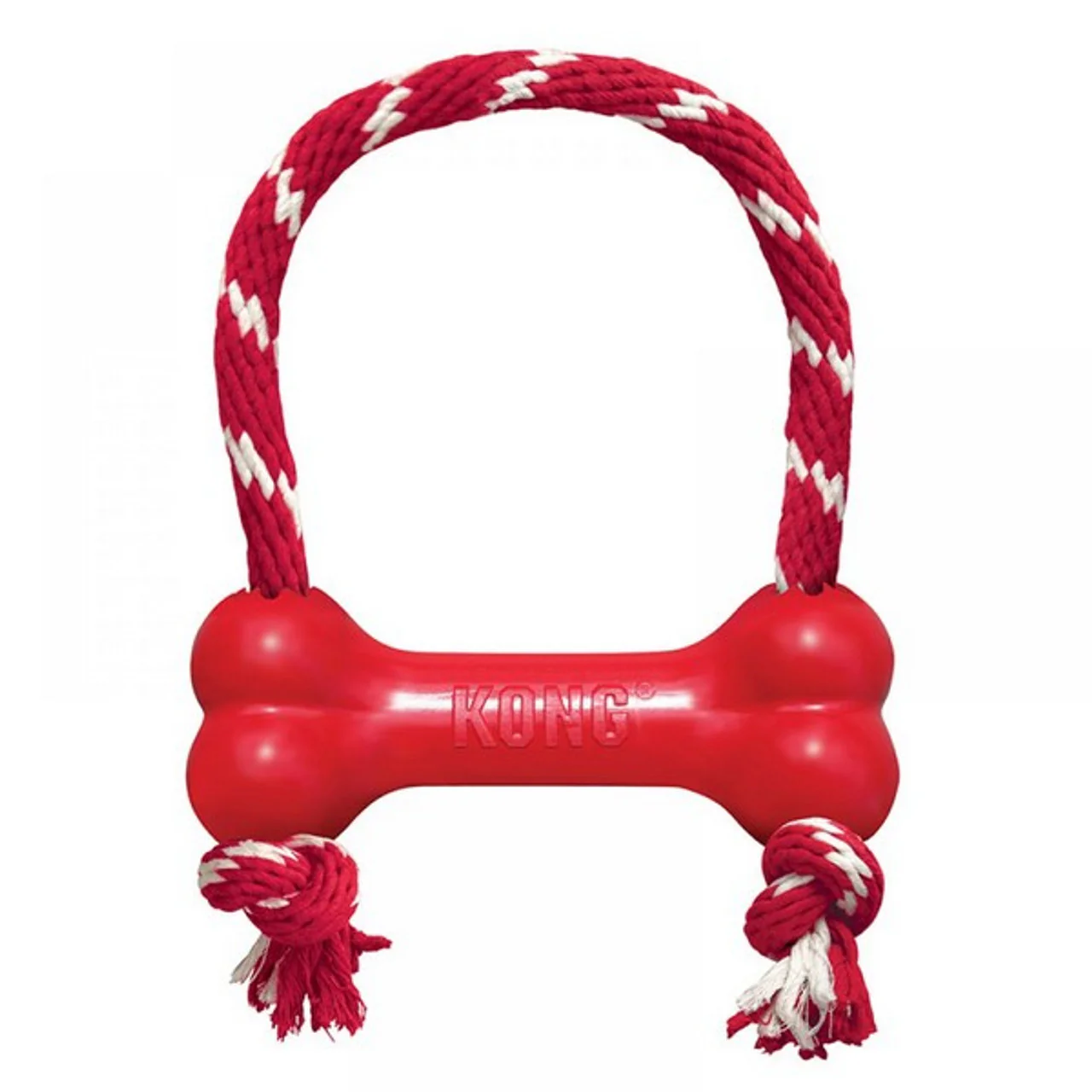KONG Goodie Bone with Rope - Medium - Image 3