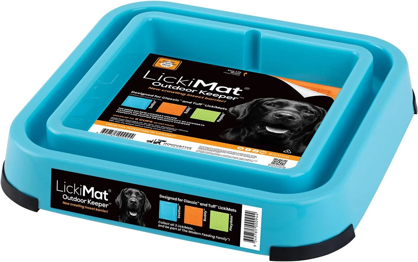 LickiMat Keeper Outdoor - Turquoise - Image 2