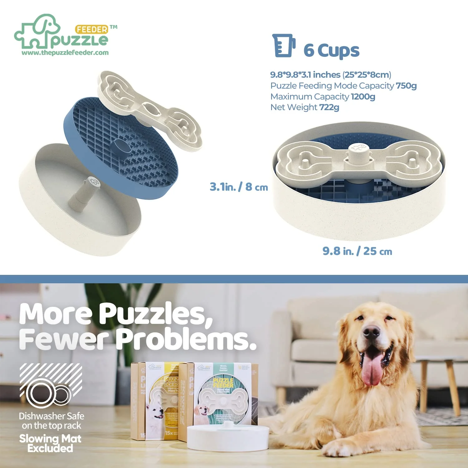 Pet Future Maze Puzzle Feeder™ Dog Bowl - Image 9