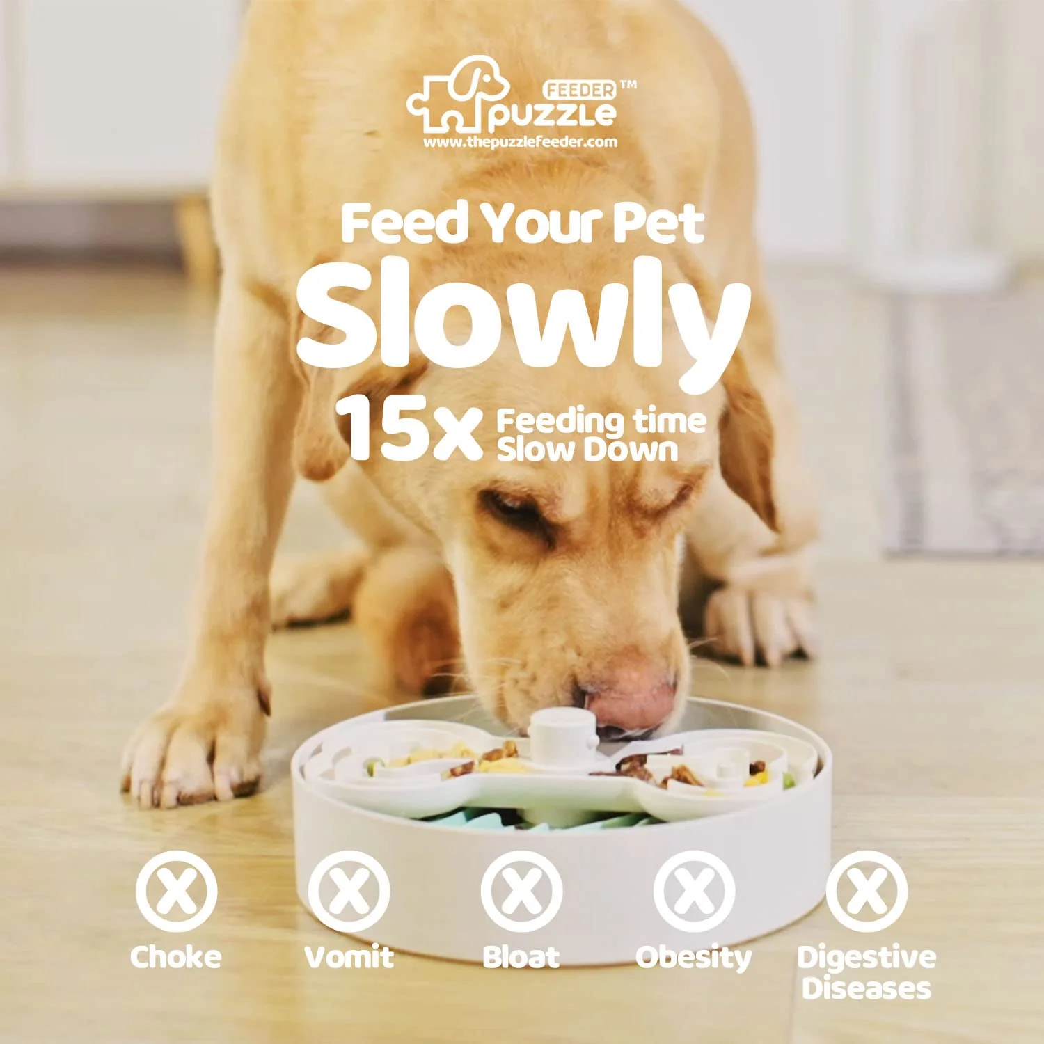 Pet Future Maze Puzzle Feeder™ Dog Bowl - Image 12