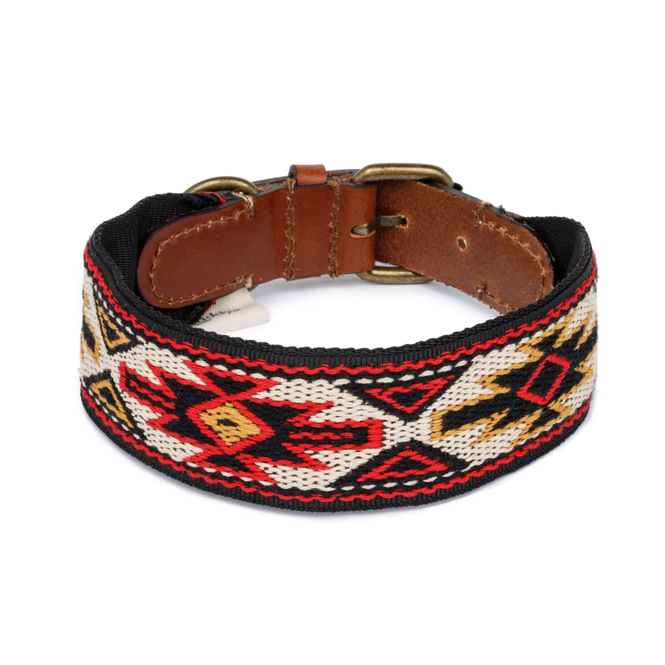 Buddys Dogwear Peyote Red Dog Collar - Image 3