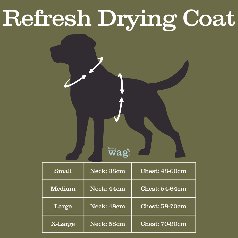 Refresh by Henry Wag - Drying Towel Coat for Dogs - Image 11