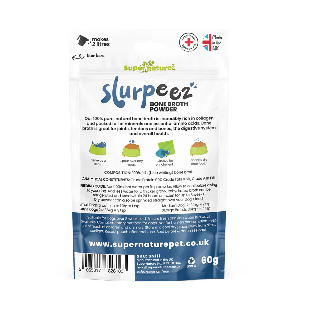 Super Nature Pet Slurpeez 100% Natural Bone Broths - 60g - Image 6