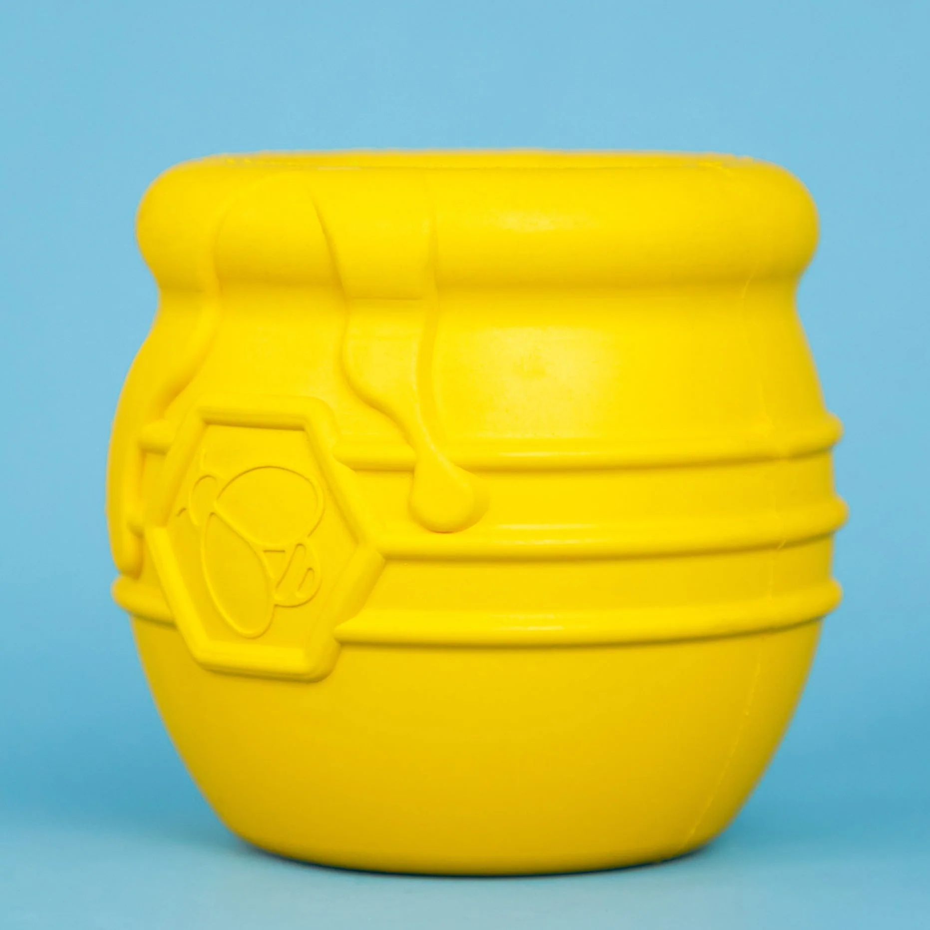SodaPup Honey Pot Original Yellow Slow Feeder Treat Dispenser - Image 5