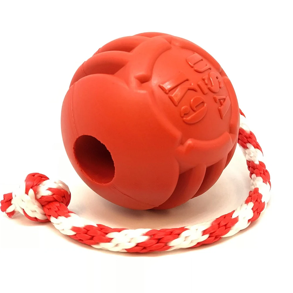 SodaPup USA-K9 Stars & Stripes, Durable Rubber Rope Toy - Image 5