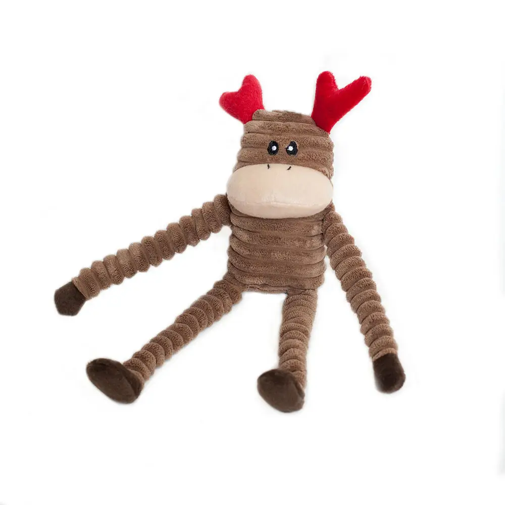 ZippyPaws Christmas Dog Toy - Small Reindeer - Image 3