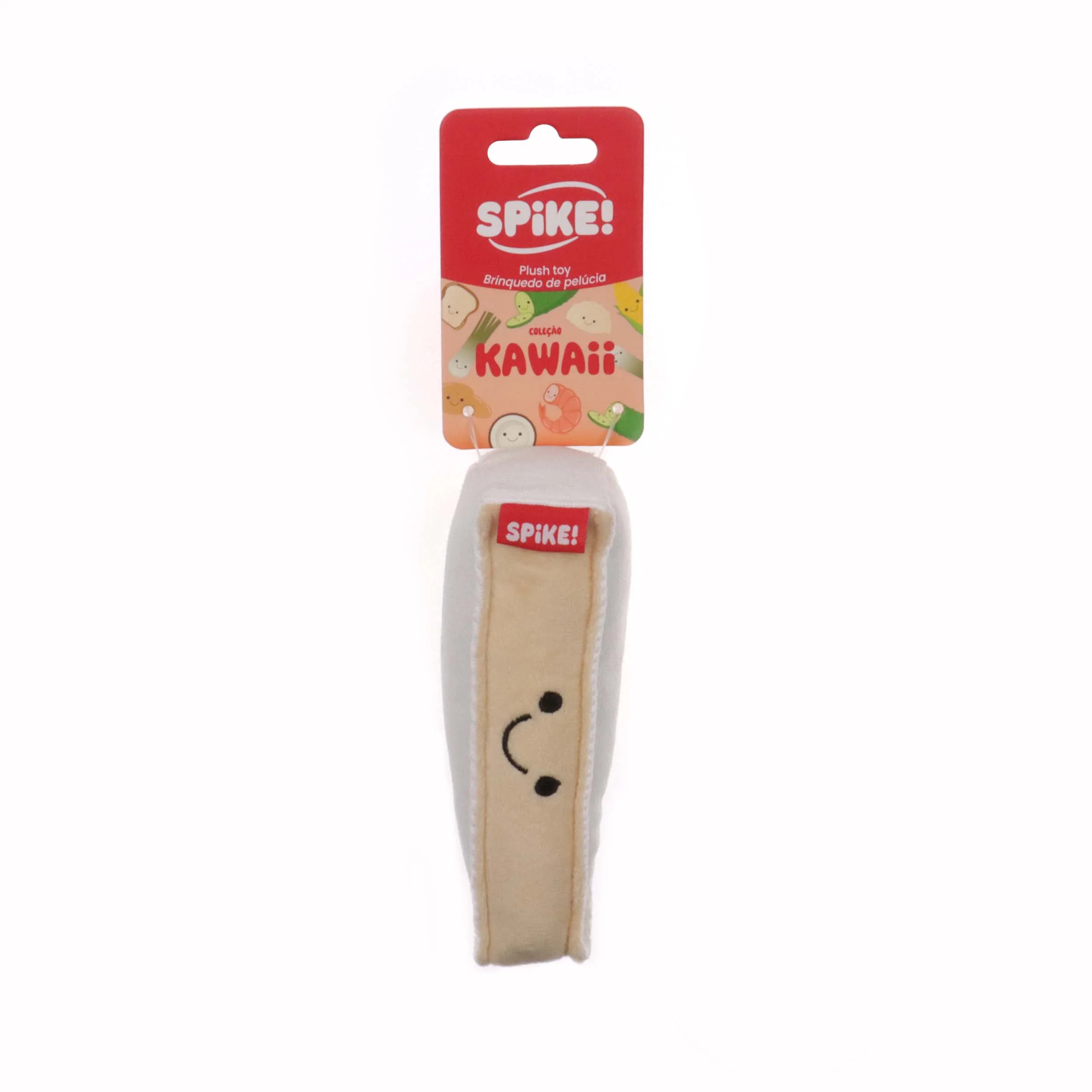 Spike Kawaii Plush Brie Cheese Dog Toy - Image 4