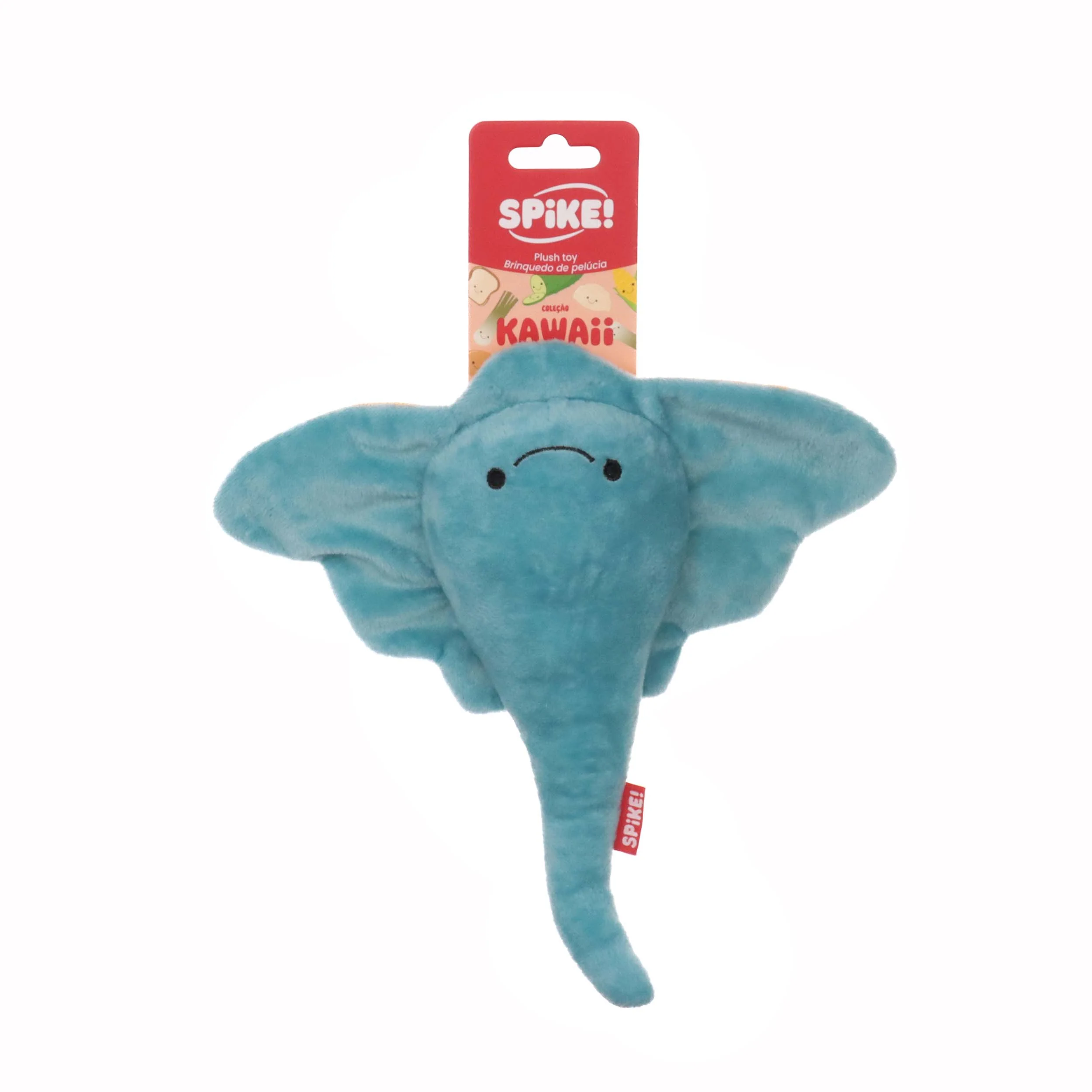 Spike Plush Manta Ray Dog Toy - Image 3