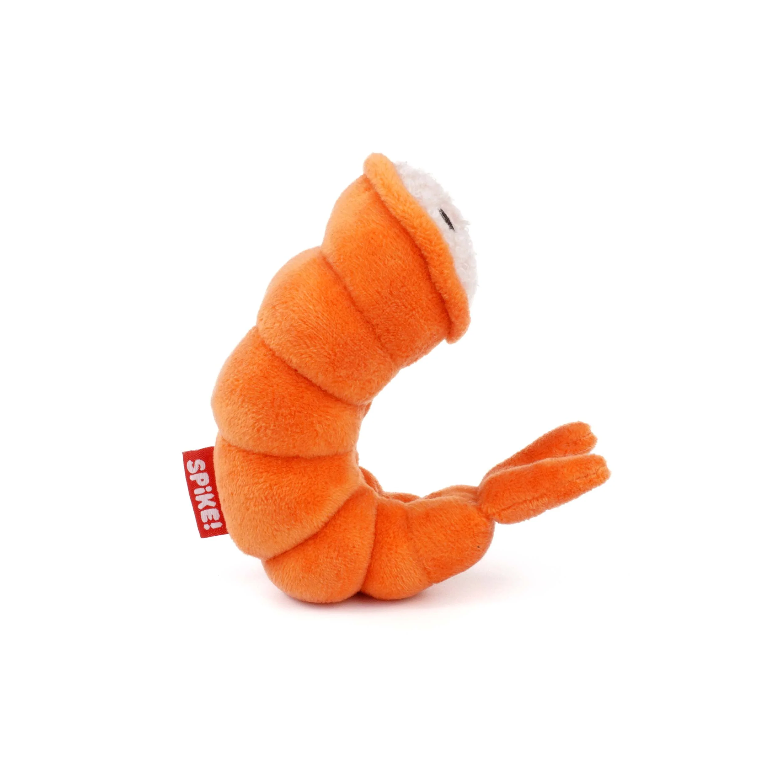 Spike Kawaii Plush Shrimp Dog Toy - Image 2