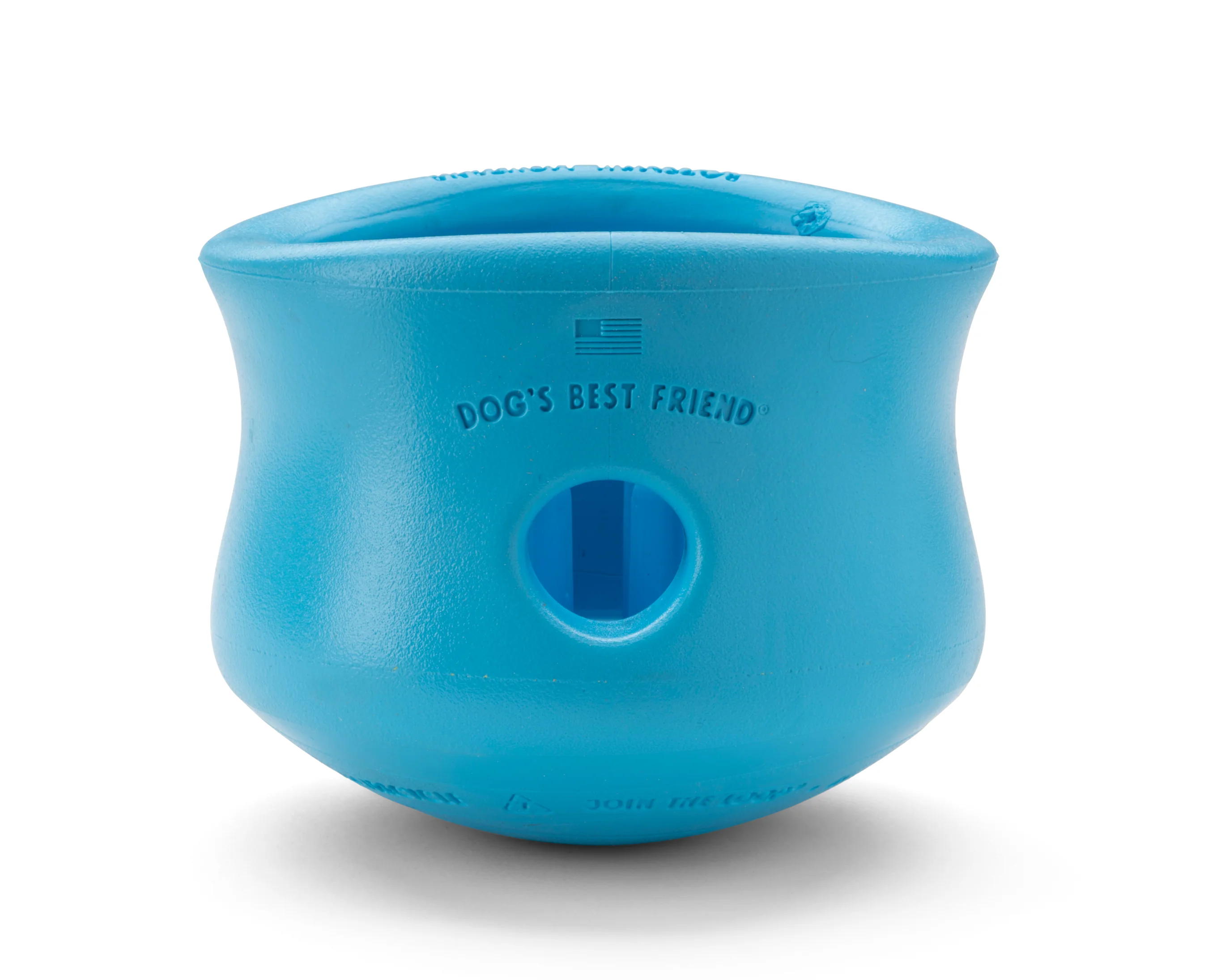 West Paw Zogoflex Toppl Aqua Blue - Image 7