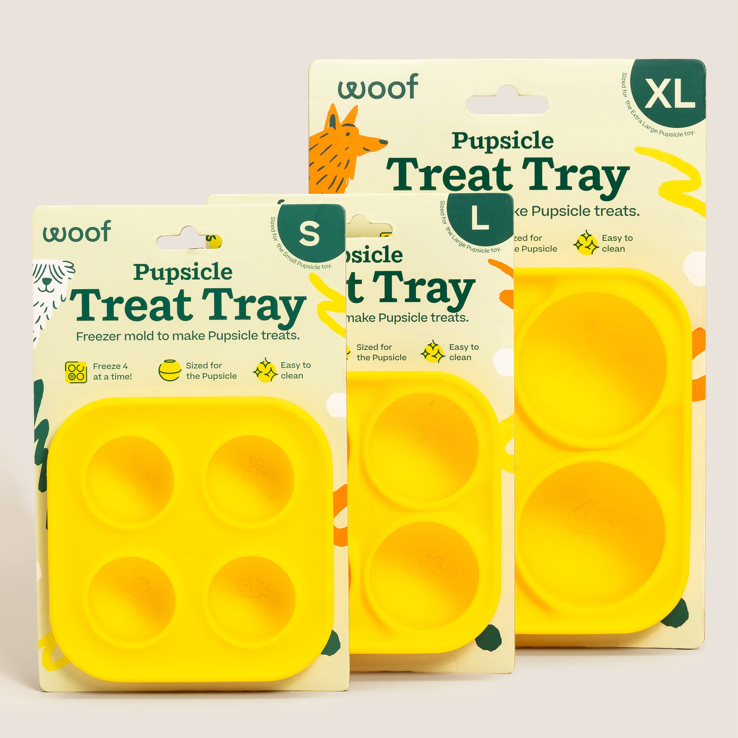 Woof Lavender Pupsicle Toy + Treat Tray Combo - Image 3