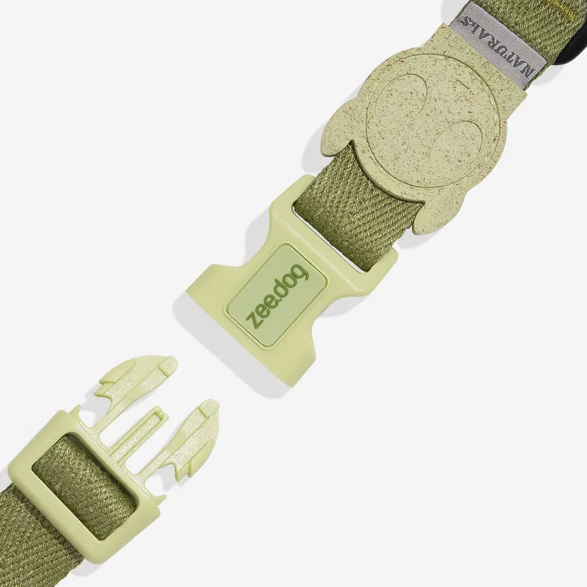 Zee.Dog Naturals Dog Collar - Moss - Image 3