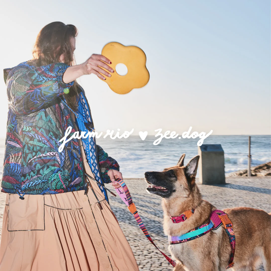 Zee.Dog x FARM RIO Flower Frisbee - Image 5