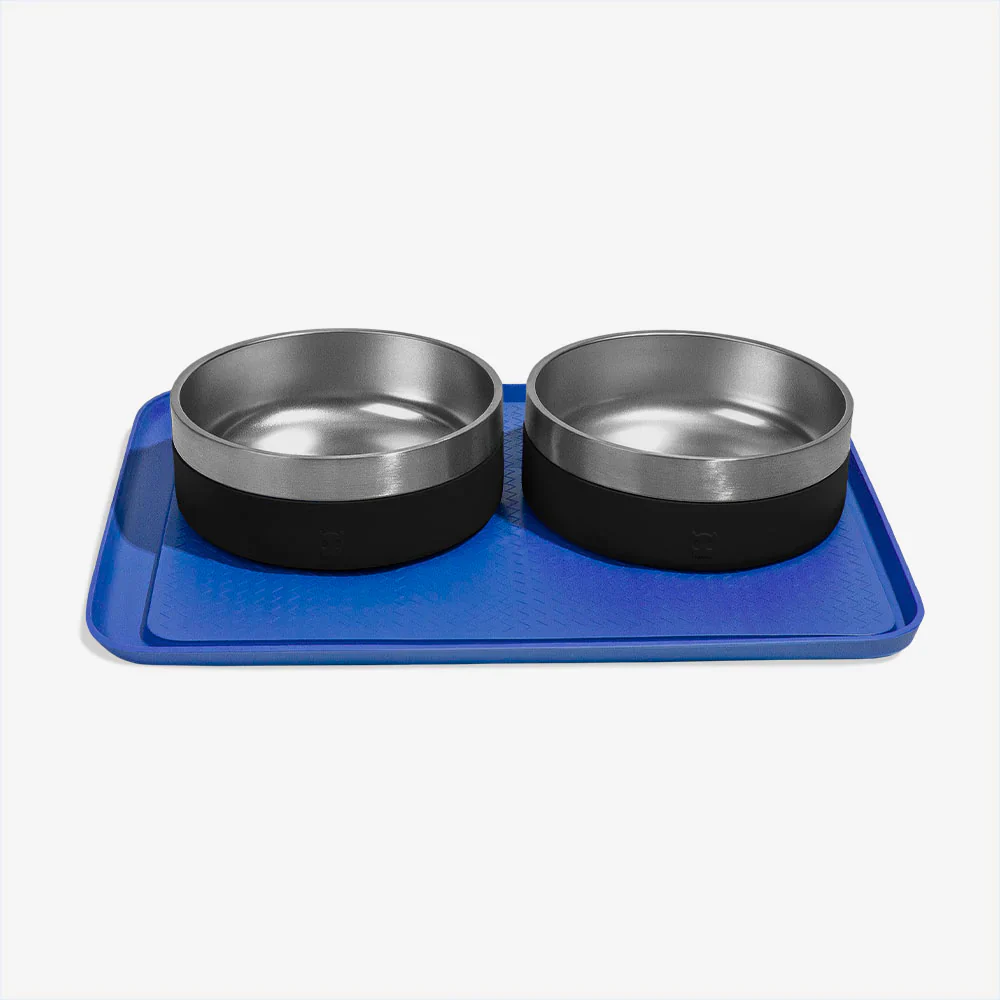 Zee.Dog Zee.Mat Rubber Feeding Mat - Blue - Image 4