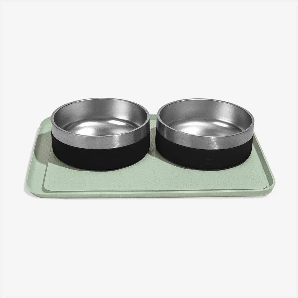 Zee.Dog Zee.Mat Rubber Feeding Mat - Sage - Image 4